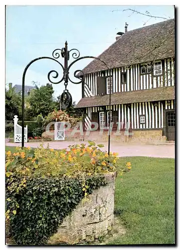 Cartes postales moderne Vieux Puits et Manoir Normande