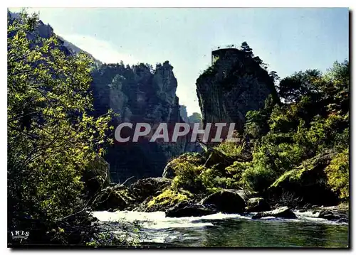 Moderne Karte Les Gorges du Tarn le Pas de Soucy