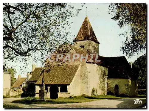 Moderne Karte Nohant Vico Indre l'eglise de Nohant