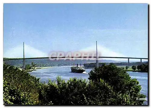 Cartes postales moderne Normandie Trance le pont de Brotonne