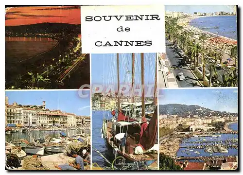 Cartes postales moderne Cannes souvenir de Cannes