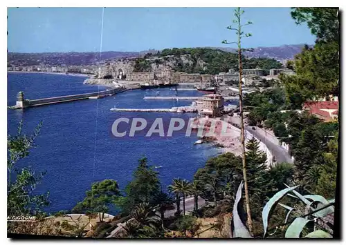 Cartes postales moderne Reflets de la Cote d'Azur Nice vue generale