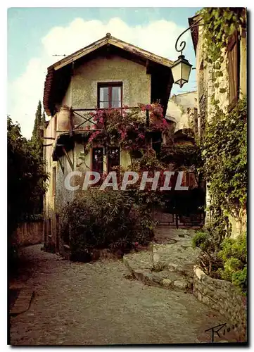 Cartes postales moderne La cote d'Azur inoubliable dans le Haut de Cagnes la goulette