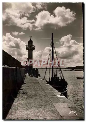 Moderne Karte St Quay Portrieux C du N le Phare Bateau de peche