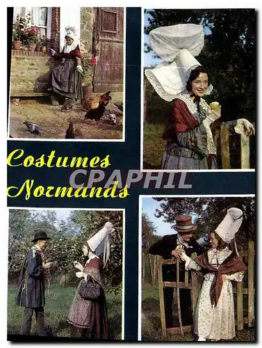 Cartes postales moderne Costumes Normands