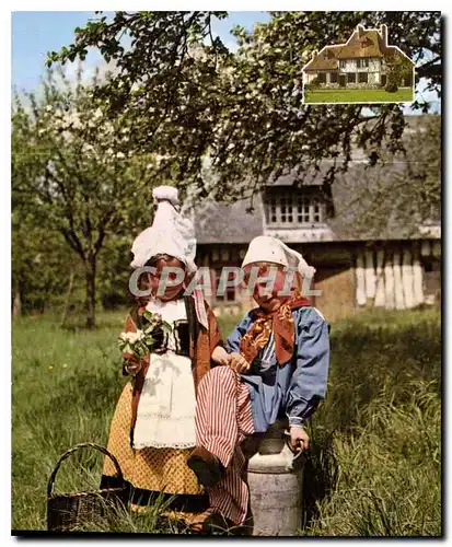 Cartes postales moderne Folklore Normand