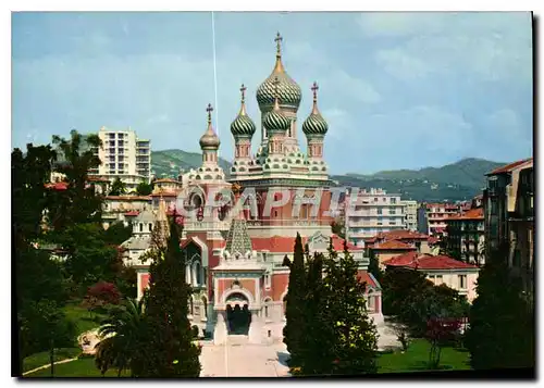 Cartes postales moderne Nice l'Eglise Russe