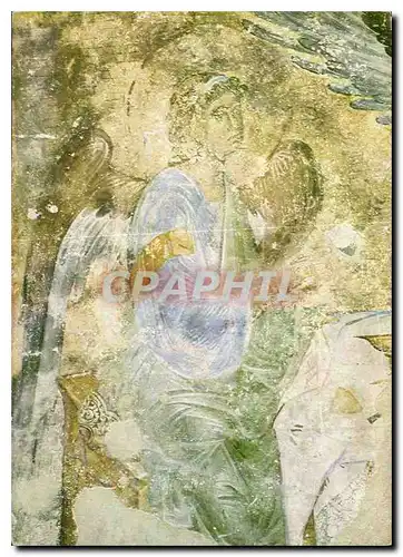 Cartes postales moderne Ange fresque monastere de Sapacani