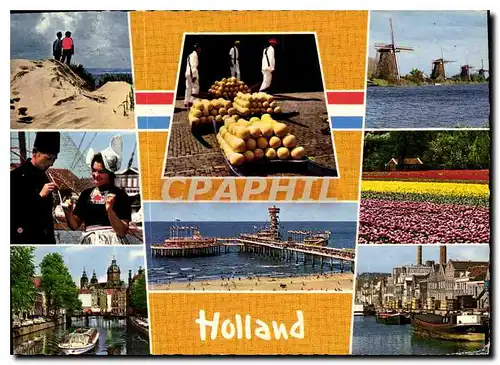 Moderne Karte Holland