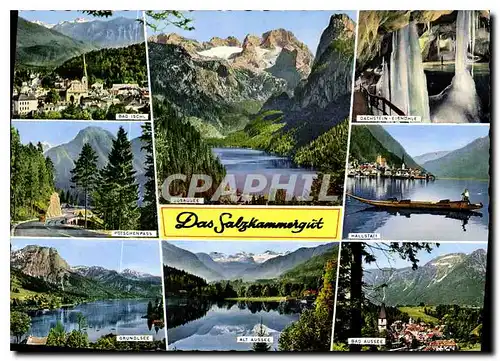 Cartes postales moderne Salzkammergut