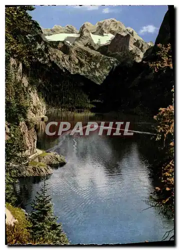 Cartes postales moderne Gosau See die Perle im Salzkammergut mit Hoh Dachstein