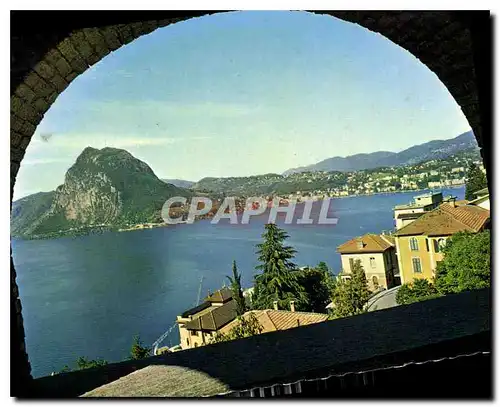 Cartes postales moderne Lugano Castagnola