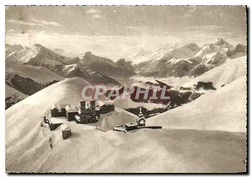 Cartes postales moderne Pelerinage de N D de la Salette paysage d'hiver dans le calme des hauteurs