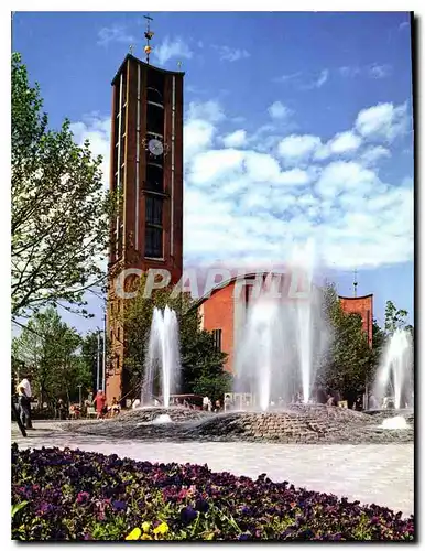 Cartes postales moderne Munich Place avec Eglise Matthaus