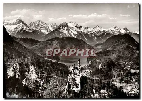 Cartes postales moderne Konigsschlob Neuschwanstein