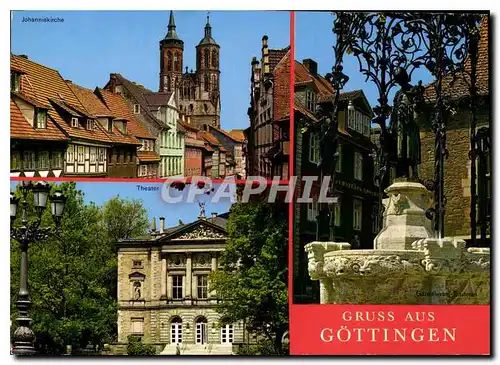 Cartes postales moderne Gruss aus Gottingen