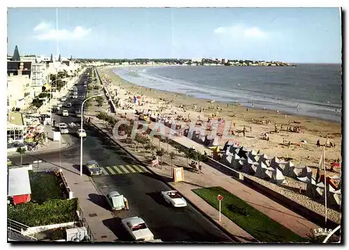 Moderne Karte Cote de Beaute Royan le boulevard Garnier au fond les rochers de Vallieres et St Georges de Dido