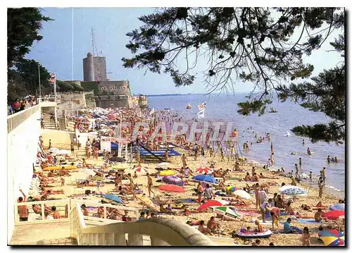 Cartes postales moderne Fouras la grande plage et le semaphore