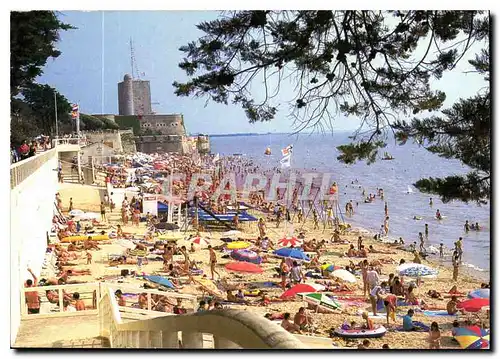 Moderne Karte Fouras la grande plage et le semaphore