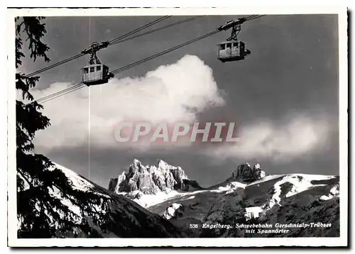 Cartes postales moderne Engelberg Schwebebahn Gerschnialp Trubsee mit Spannorter