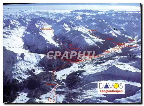 Cartes postales moderne Davos