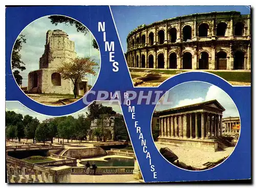 Cartes postales moderne La Rome Francaise Nimes