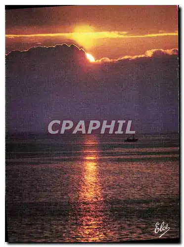 Cartes postales moderne Coucher de Soleil Sur la Cote Atlantique
