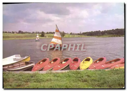 Cartes postales moderne Krasnystaw Zalew Bateau Canoes