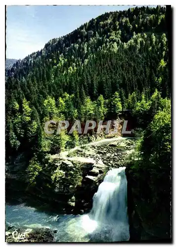 Moderne Karte les beaux Sites de France Franche Comte le Saut du Doubs