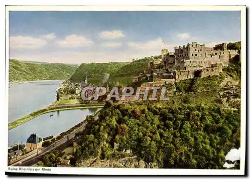 Cartes postales moderne La ruine de Rheinfels sur le Rhin