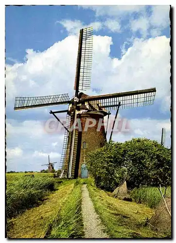 Moderne Karte Kinderdijk Moulin a eau