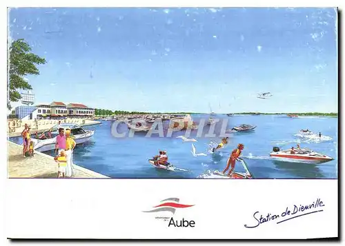 Cartes postales moderne Aube Station de Dienville a 2 heures de Paris dans un parc naturel de 70000 ha le plus grand lac