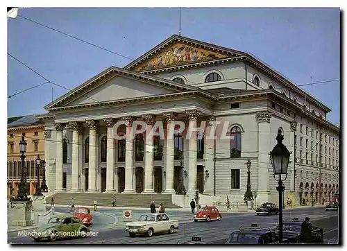 Cartes postales moderne Munich National Theatre