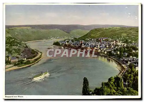 Moderne Karte Boppard am Rhein