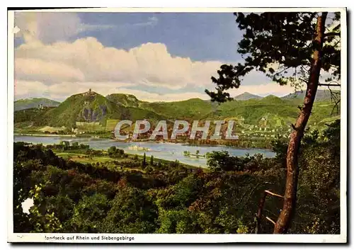 Cartes postales moderne Rolandseck auf Rhein und Siebengebirge