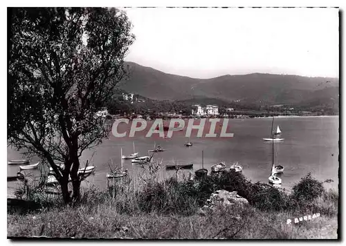 Moderne Karte La Cote d'Azur Cavalaire sur Mer Un coin de la Baie