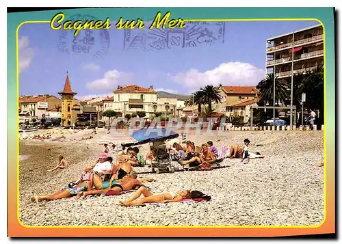 Cartes postales moderne Cagnes sur Mer La Plage