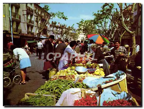 Cartes postales moderne Charmes et Soleil de la Cote d'Azur Marche Provencal