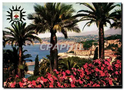 Cartes postales moderne Nice Cote d'Azur French Riviera Vue genearle de la Baie des Anges