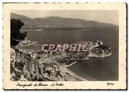 Cartes postales moderne Principaute de Monaco Le Rocher