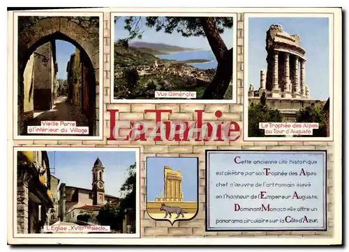 Cartes postales moderne Reflets de France Cote d'Azur French Riviera La Turbie