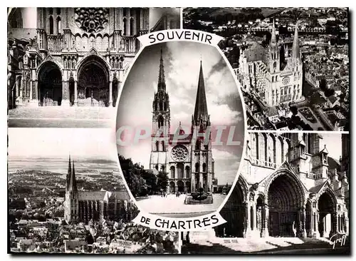 Cartes postales moderne Souvenir de Chartres