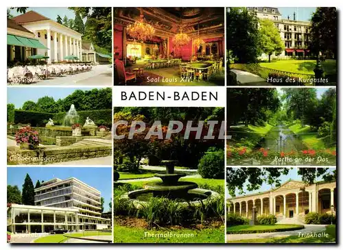 Cartes postales moderne Baden Baden