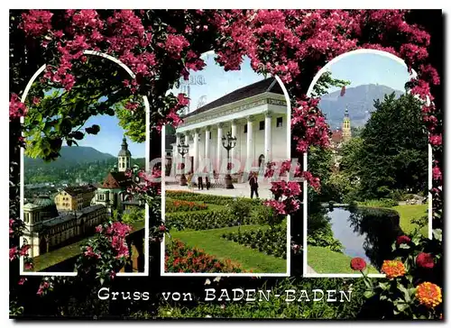 Cartes postales moderne Gruss von Baden Baden
