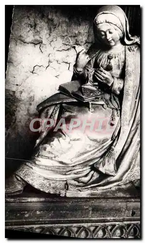 Cartes postales moderne Cathedrale de Chartres Cloture du Choeur Vierge cousant