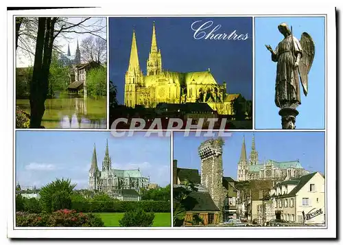 Cartes postales moderne Chartres Eure et Loir Les bords de l'Eure