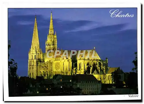 Cartes postales moderne Chartres Eure et Loir La Cathedrale