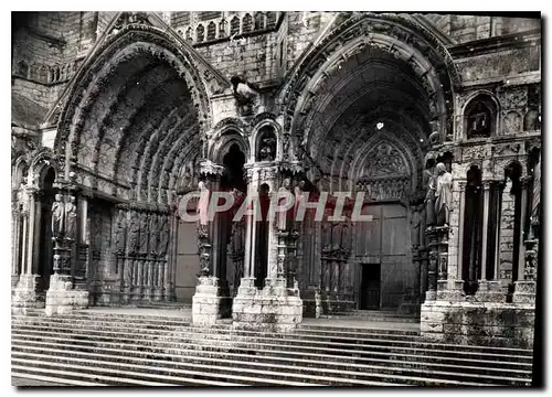 Cartes postales moderne Chartres Porche Nord