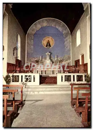 Cartes postales moderne Hautes Pyrenees Notre Dame de Heas Interieur de la Chapelle