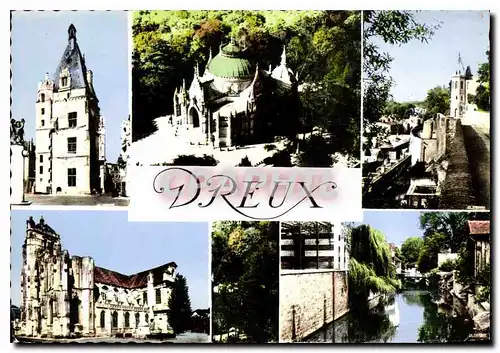 Cartes postales moderne Dreux Eure et Loir Le Beffroi Eglise Saint Pierre